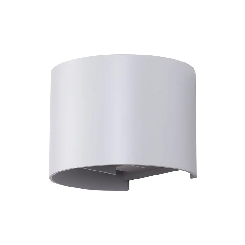 LED Outdoor Wall Lamp Aluminum Balcony Surface Mounted Cube Garden Porch Light Indoor & Exterio IP65 Waterproof Modern Bulbs