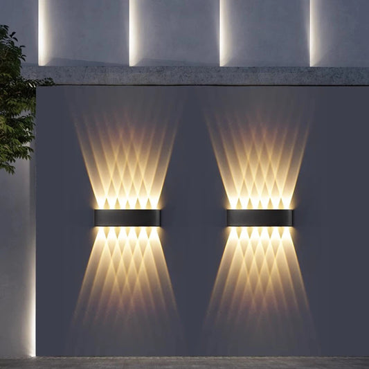 Outdoor Waterproof Wall Lamps Bedroom Living Room Wall Lights Aluminum Decorative Lighting Outdoor Exterior Wall Lamp Fixture