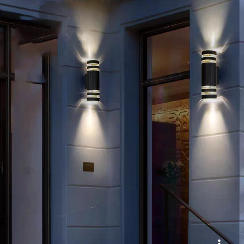 LED Outdoor Wall Lights E27 Up Down Exterior Wall Sconce IP65 Waterproof Led Sconce Lamp for Porch Front Door Garden Wall Lamp