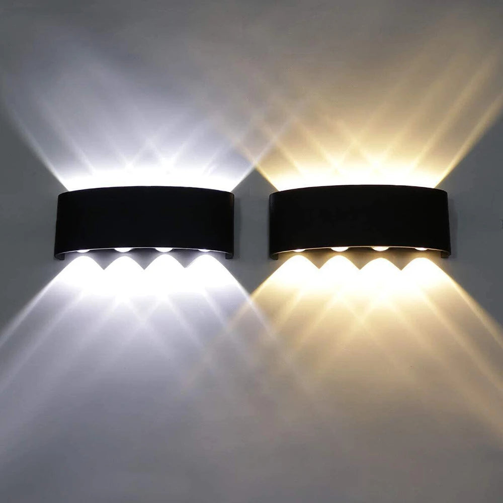 Outdoor Waterproof Wall Lamps Bedroom Living Room Wall Lights Aluminum Decorative Lighting Outdoor Exterior Wall Lamp Fixture