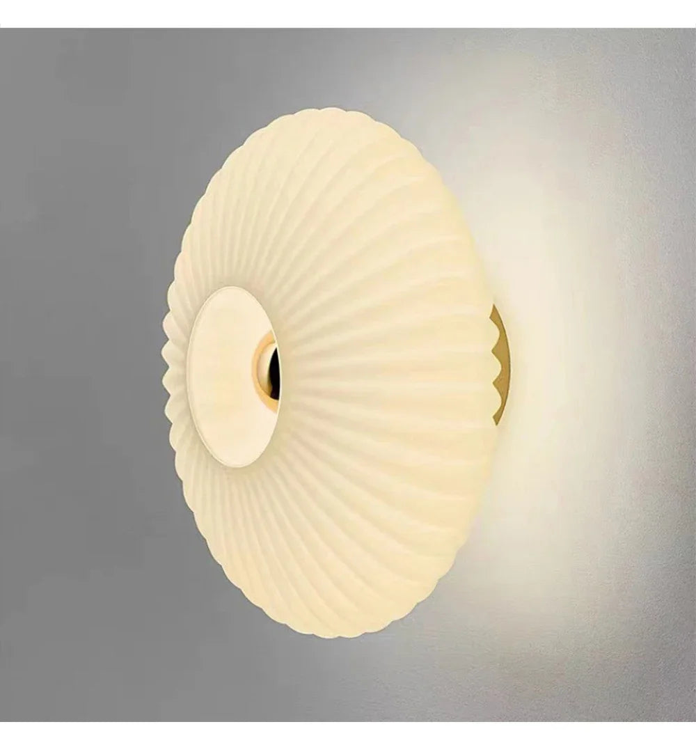 Glass Wall Lamp Glass Wall Sconce For Corridor Background Bedroom Living Room Bedside Ambiance Wall Light Indoor Home Decor