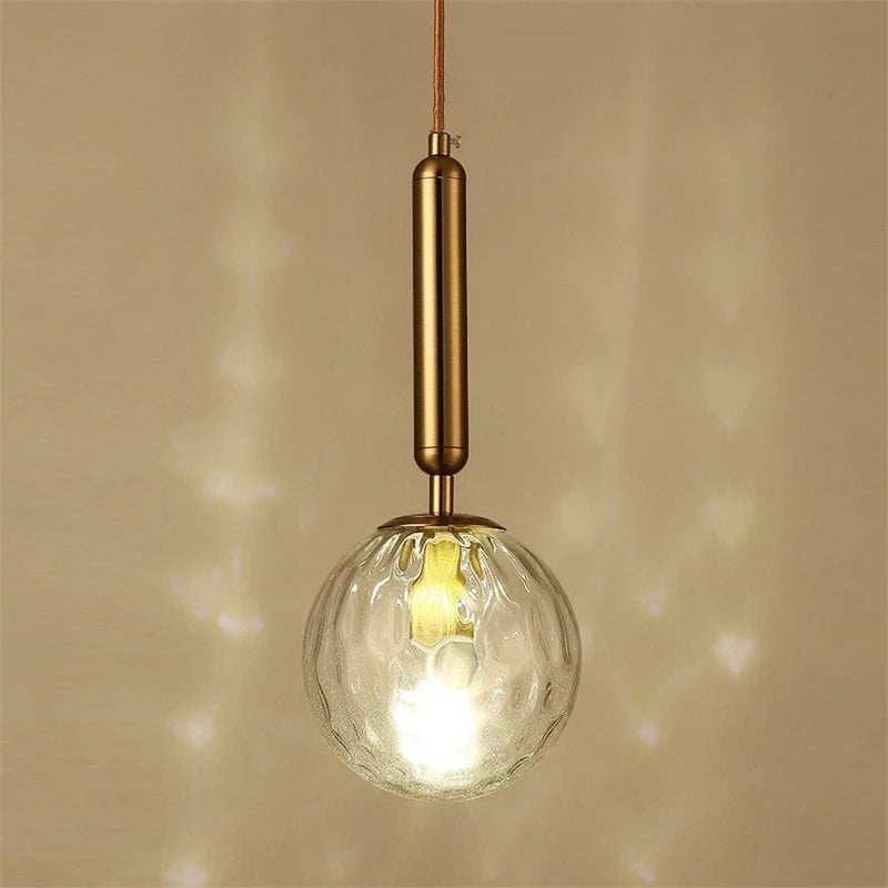 Modern Simple Glass Wall Lamp Nordic Creative LED Luxury Wall Lamps for Living Room Bedroom Bedside Wall Light Fixtures Lighting
