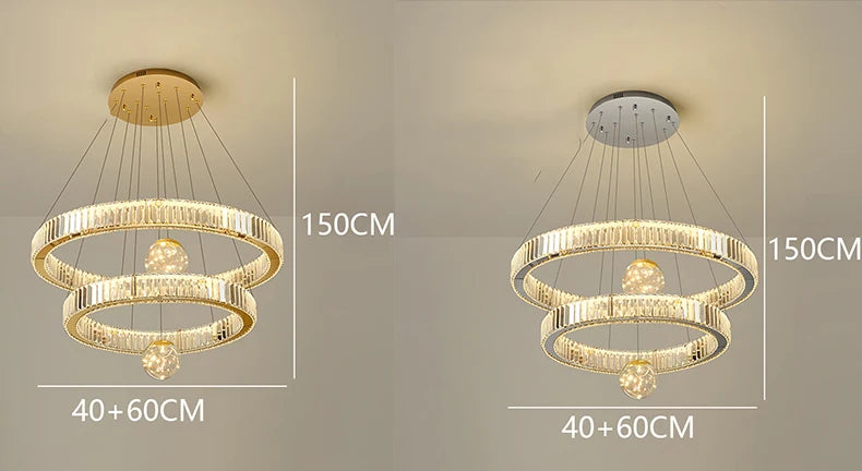 Modern home decoration crystal chandelier, stair Pendant lamp, living room Pendant lights, interior lighting