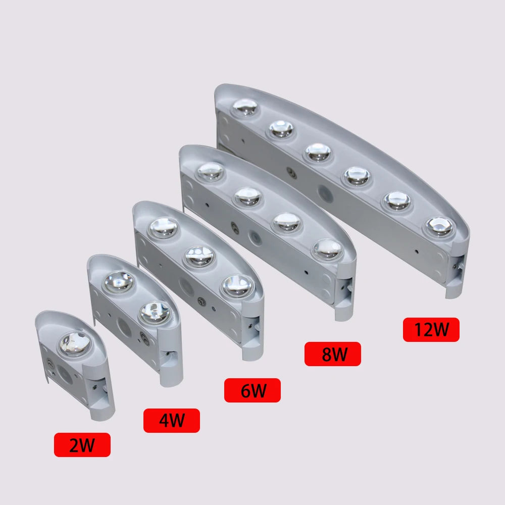 Outdoor Waterproof Wall Lamps Bedroom Living Room Wall Lights Aluminum Decorative Lighting Outdoor Exterior Wall Lamp Fixture