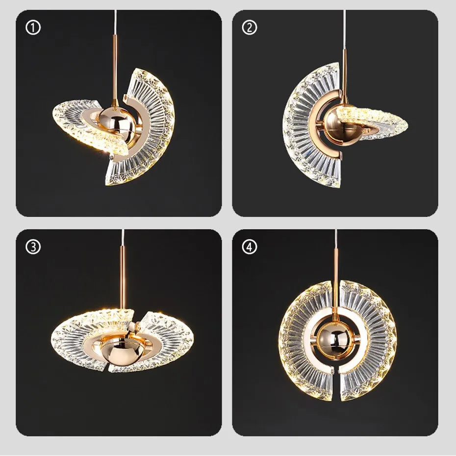 Led Pendant Lights Hanging Lamp Indoor Decoration Lights For Bedside Living Dining Room Kitchen