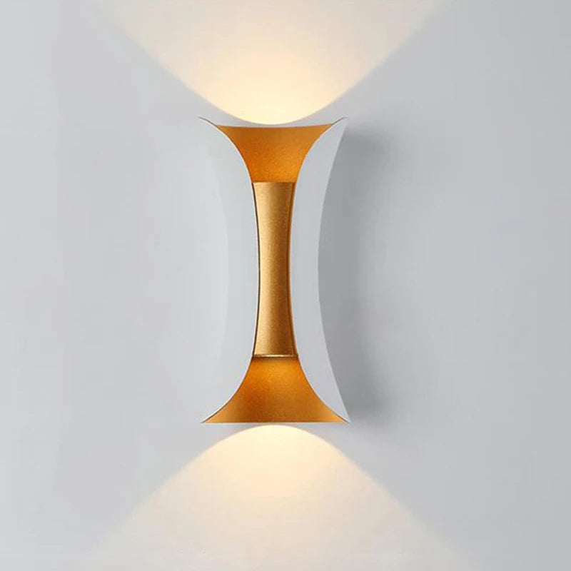 LED Outdoor Wall Lamp Aluminum Balcony Surface Mounted Cube Garden Porch Light Indoor & Exterio IP65 Waterproof Modern Bulbs