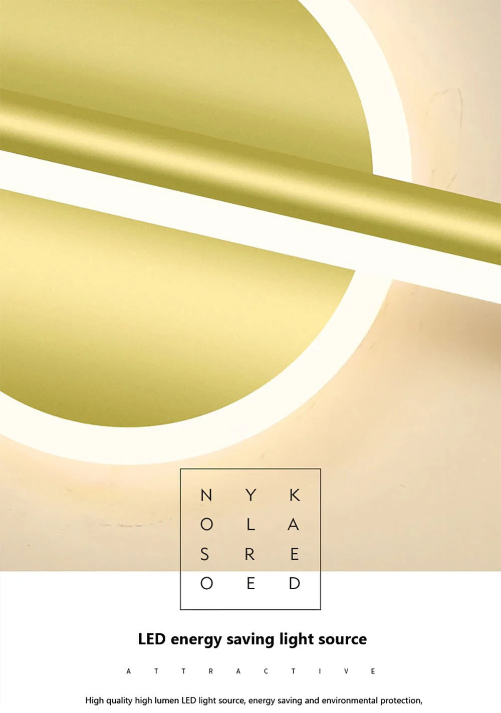 Modern LED Wall Lamp 40/60cm Mirror Light Bathroom Toilet Black Gold Long Strip Fixture Home Decor Led Lighting Lamps Lustre