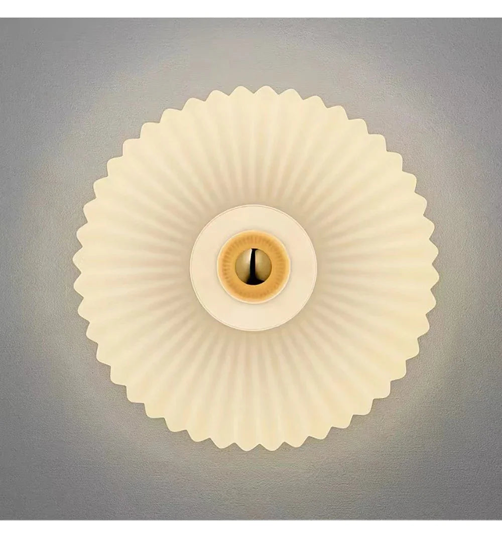 Glass Wall Lamp Glass Wall Sconce For Corridor Background Bedroom Living Room Bedside Ambiance Wall Light Indoor Home Decor
