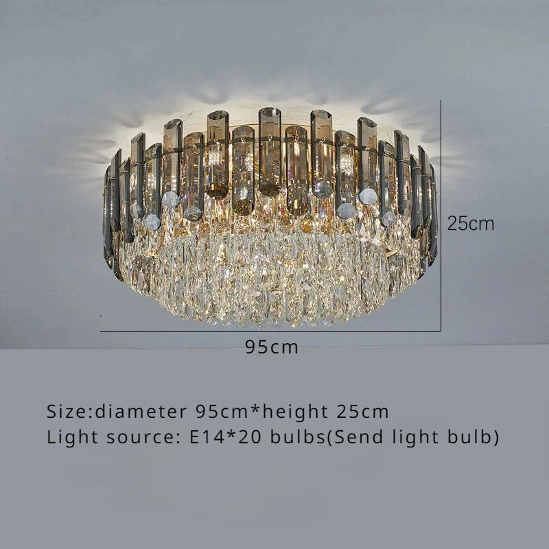 Nordic Led Crystal Chandeliers Gold Luxury Lighting Dining Living Room Bedroom Kitchen Island Lights Indoor Hanging Light Lustre